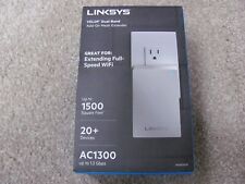 New Linksys Velop Plug-In AC1300 Dual-Band Wi-Fi Add-On Mesh Extender WHW0101P picture