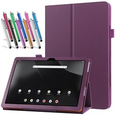 Onn 11'' Tablet Case (2026 Model) Leather Folio Cover for Onn 11 inch + Stylus picture
