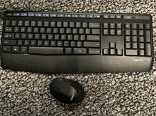 LogiTech Wireless Keyboard: Y-R0042 K345: w/ Logitech Wireless Mouse: M275 picture