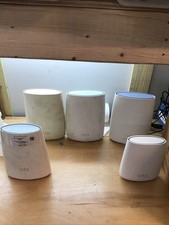 Lof of 5x Parts & Repair Netgear Orbi Router/Satillite Mixed Models Powers ON picture