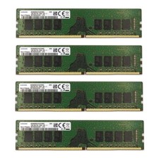 Samsung 64GB (4X 16GB ) DDR4 2666MHz PC4-25600 UDIMM Memory Ram M378A2K43CB1-CTD picture