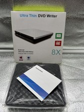Ultra Thin Dvd Writer external USB 3.0 8X For Windows or Mac Model CB31005 White picture