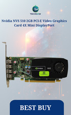 Nvidia NVS 510 2GB PCI-E Video Graphics Card 4X Mini DisplayPort picture