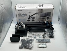 Inland Dual Screen Slim Heavy-Duty Mechanical Spring Monitor Arm picture