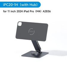GRAY - HAGIBIS MAGNETIC IPAD STAND (WITHOUT HUB) FOR IPAD PRO M4 13