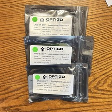 LOT OF 3 NEW Optigo ONS-SX-SFP Aggregation Switch SFP Singlemode Fiber OS1/OS2 picture