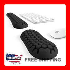 2 Pack Silicone Keyboard and Mouse Wrist Supports Ergonomic Comfort picture