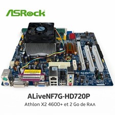 ASRock ALiveNF7G-HD720P + Athlon X2 4600+ 2GB DDR2 LPT Motherboard Tested picture