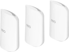 eero - Max 7 Tri-band Mesh Wi-Fi 7 System (3-pack) - White picture