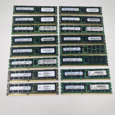 Samsung 128GB (16x 8GB) Registered Server RAM Lot PC3-10600R DDR3-1333 ECC picture