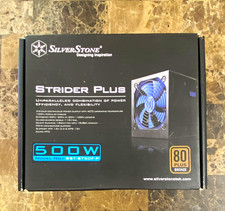SILVERSTONE STRIDER PLUS 500W ATX 80 PLUS BRONZE POWER SUP SST-ST50F-P M07 0825 picture