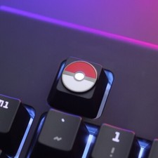 Pokemon theme keycap Pok é Ball Key cap for Cherry MX Mechanical Keyboard picture