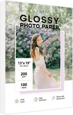 13x19 Inch Glossy Photo Paper 54 LB Professional Inkjet Printer Paper 100 Sheets picture