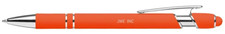 Stylus-pen; Bright Alpha Soft Touch, Metal Stylus, Ballpoint Pen, by JWE Inc.  picture