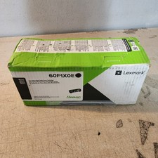 Lexmark 60F1X0E Extra High Yield Black Cartridge Genuine New OEM Sealed Box picture