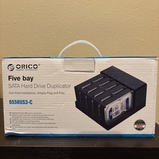 ORICO 6558US3-C Five Bay SATA Hard Drive Duplicator New / Open Box picture