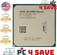 5th Gen AMD A6-8570 APU 3.5 GHz ( Turbo 3.8GHz ) Socket AM4 AD857BAGM23AB CPU picture