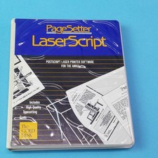 Page Setter Commodore Amiga Program on 3.5