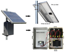 TYCON SYSTEM RPPL12-36-35 REMOTEPRO 7.5W 12V 35W SOLAR PANEL 12V 36AH BATTERY -L picture