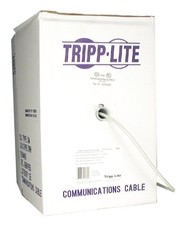 Tripp Lite 1000FT Plenum CMP Cat 6 Solid UTP Bulk Cable Gray 1000' (N224-01K-GY) picture