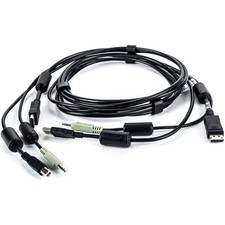 Vertiv Avocent USB Keyboard and Mouse, DisplayPort and Audio Cable, 6 ft. for picture