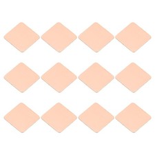 12 x Heatsink Copper Pad Shim IC Chipset GPU Thermal Heatsink (15x15x0.4mm) picture