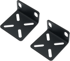 2Pcs Adjustable Rack Mount Ears 17.3