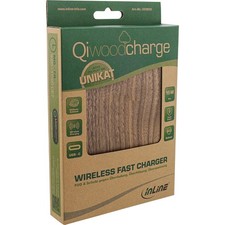 S-33393X InLine Qi woodcharge wireless fast charger 5/7 5/10W/15W USB-C without ~D~ picture