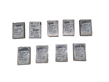 LOT OF 9 HP 900GB 10K SAS 2.5