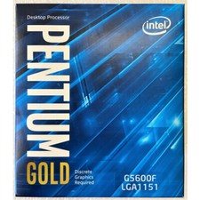 Intel Pentium Gold G5600F Desktop Processor 2 Core 4 Thread 3.9 GHz LGA 1151 54W picture