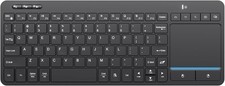 Multi-Device Wireless Bluetooth Keyboard with Touchpad-QWERTY | Wireless Keyboar picture