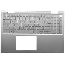 New For Dell Inspiron 15 7500 7506 2-in-1 Palmrest Keyboard 0GHXFM Silver US picture