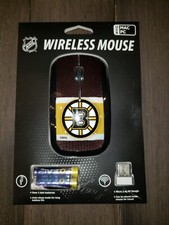 NEW NHL Boston Bruins USB Wireless Mouse Keyscaper - Game On Gloves picture