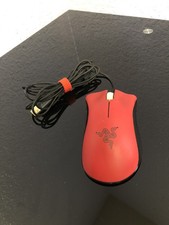 EXTREMELY RARE RED Razer Deathadder 3500 RZ01-0015 Ergonomic Gaming Wired Mouse picture