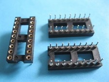 260 pcs IC Socket Adapter Round 18Pin Headers & (IC) Sockets Pitch 2.54mm 7.62mm picture