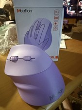 Left-Handed Mouse, Rechargeable 2.4G Wireless Ergonomic Vertical Mice with US... picture