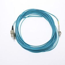 Hubbell Fiber Optic Patch Cord Plenum OM3 Duplex MM LC-SC 10m DFPCLCSCE10MM picture