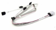 Supermicro CBL-0476L Mini SAS SFF-8087 to 4x SATA RAID Controller Cable Cord picture