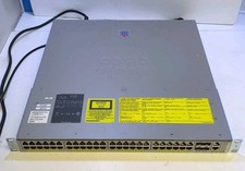 CISCO WS-C4948E-F Catalyst  Switch 48x 1000Gbps + 2x PSU (AS IS, READ) - picture