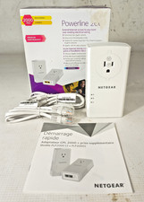 Netgear Powerline 2000 + Extra Outlet PLP2000 Gigabit Ethernet Adapter -One Unit picture