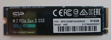 Silicon Power | A60 | 512GB | M.2 2280 | PCIe Gen3 x4 | Health: 89% | picture