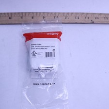 Legrand Mounting Box for High Density Jack Module White 404HDJ2-88 picture