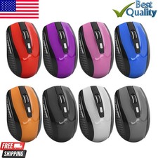2.4GHz Wireless Optical Mouse Mice & USB Receiver For PC Laptop Computer DPI USA picture