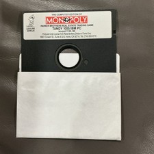 Monopoly IBM PC TANDY 1000 5.25