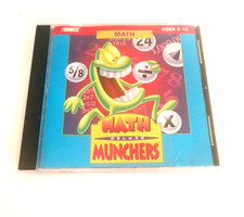 Math Munchers Deluxe 1995 Windows Mac MS-DOS PC CD-ROM MECC picture