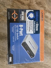 Linksys SD208 Cisco System Metal 8-Port 10/100 Network Switch Brand New Sealed picture