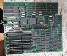 Rare Retro Gaming DOS 386 Acer MPF-PC/1100 25/33 Motherboard w/CO CPU Tested picture