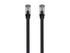Cat8 50ft Black Patch Cable Double Shielded (S/FTP) 50 Feet, picture