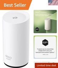 Dual-Band Deco BE25 Mesh Wi-Fi 7 Extender - Secure Outdoor Connectivity, 1-Pack picture