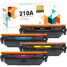 4 Pack W2100A 210A Toner for HP W2100X 210X 4201dn 4201dw MFP 4301fdn 4301fdw picture